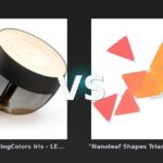 Vergleich: "Philips Hue LivingColors Iris - LED-Tischleuchte - Schwarz" vs "Nanoleaf Shapes Triangles Mini Erweiterung - 10er-Set- Weiß" - "Philips Hue LivingColors vs "Nanoleaf Shapes Triangles: Der KI-Audit