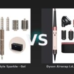 Vergleich: "Shark FlexStyle Sparkle - Gold Diamond Limited Edition Haarstyler und -trockner HD446JSEU" vs Dyson Airwrap i.d. Curly + Coily Ceramic Pink