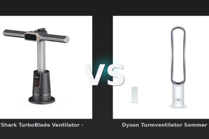 Vergleich: "Shark TurboBlade Ventilator - Kühlen + Heizen TH200EU" vs Dyson Turmventilator Sommer