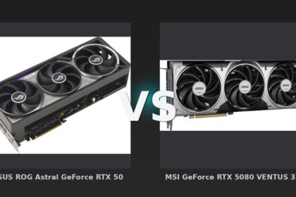 Vergleich: ASUS ROG Astral GeForce RTX 5080 OC 16GB vs MSI GeForce RTX 5080 VENTUS 3X OC 16GB