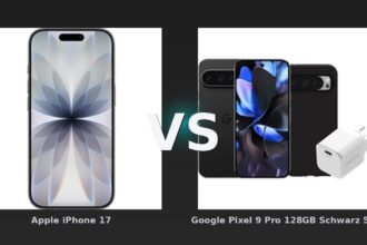 Vergleich: Apple iPhone 17 vs Google Pixel 9 Pro 128GB Schwarz 5G + Zubehörset - Apple iPhone 17 vs Google Pixel 9: Der KI-Audit