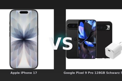 Vergleich: Apple iPhone 17 vs Google Pixel 9 Pro 128GB Schwarz 5G + Zubehörset - Apple iPhone 17 vs Google Pixel 9: Der KI-Audit