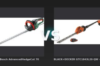 Vergleich: Bosch AdvancedHedgeCut 70 vs BLACK+DECKER GTC1843L20-QW + BLACK+DECKER BL2018-XJ 18V 2,0 Ah Li-Ion