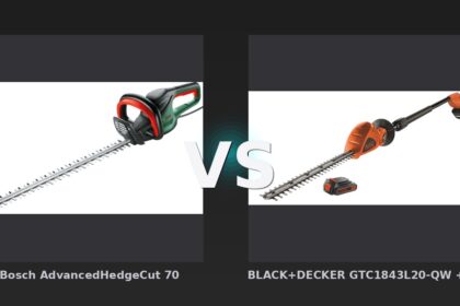 Vergleich: Bosch AdvancedHedgeCut 70 vs BLACK+DECKER GTC1843L20-QW + BLACK+DECKER BL2018-XJ 18V 2,0 Ah Li-Ion
