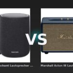 Vergleich: Harman Kardon Enchant Lautsprecher Schwarz Doppelpack vs Marshall Acton III Lautsprecher BT Midnight Blue - Harman Kardon Enchant vs Marshall Acton III: Der KI-Audit