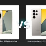 Vergleich: Honor Magic8 Pro 512GB sunrise gold vs Samsung Galaxy S25 Ultra 512GB titanium gray