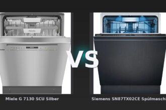 Vergleich: Miele G 7130 SCU Silber vs Siemens SN87TX02CE Spülmaschine