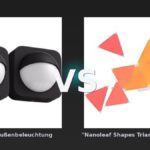 Vergleich: Philips Hue Außenbeleuchtung vs "Nanoleaf Shapes Triangles Mini Erweiterung - 10er-Set- Weiß" - Philips Hue Außenbeleuchtung vs "Nanoleaf Shapes Triangles
