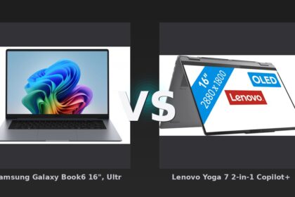 Vergleich: Samsung Galaxy Book6 16", Ultra 7, 32 GB, Copilot+ PC, 1 TB Gray vs Lenovo Yoga 7 2-in-1 Copilot+ PC OLED 16ILL10 - 16" - Intel Core Ultra 7 - 32GB RAM/1TB SSD