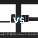 Vergleich: Samsung Q-Serie Soundbar HW-Q610GH 3.1.2-Kanal Subwoofer 2026 Schwarz vs Denon Home Soundbar 550 Surround-Sound-Set - Samsung Q-Serie Soundbar vs Denon Home Soundbar: Der KI-Audit