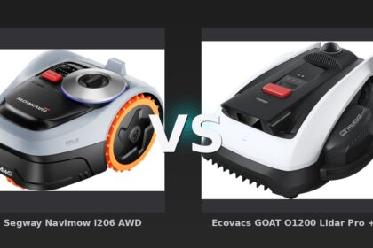 Vergleich: Segway Navimow i206 AWD vs Ecovacs GOAT O1200 Lidar Pro + Accessory Pack