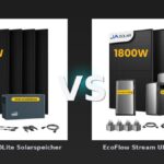 Vergleich: TSUN DCU2000Lite Solarspeicher für Balkonkraftwerke, mit 4 x 500W JA Solar Bifaziale Solarmodule & 800W Mikro‑Wechselrichter, by Powerness - 10kWh / Standardversand vs EcoFlow Stream Ultra, All-in-One Speicher für Balkonkraftwerke, mit 4 x 450 JA Solar Bifaziale Solarmodule, by Powerness - Stream Ultra + 4 x Stream AC Pro | 9600Wh / 4 x Smart Plug / Selbstabholung