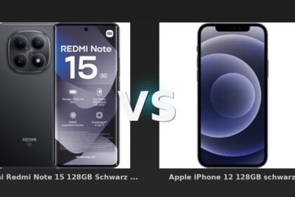 Vergleich: Xiaomi Redmi Note 15 128GB Schwarz 5G vs Apple iPhone 12 128GB schwarz - Xiaomi Redmi Note vs Apple iPhone 12: Der KI-Audit