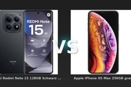 Vergleich: Xiaomi Redmi Note 15 128GB Schwarz 5G vs Apple iPhone XS Max 256GB grau - Xiaomi Redmi Note vs Apple iPhone XS: Der KI-Audit