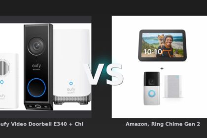 Vergleich: eufy Video Doorbell E340 + Chime + HomeBase 3 vs Amazon, Ring Chime Gen 2