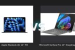 Apple Macbook Air M4 vs Microsoft Surface Pro Vergleich
