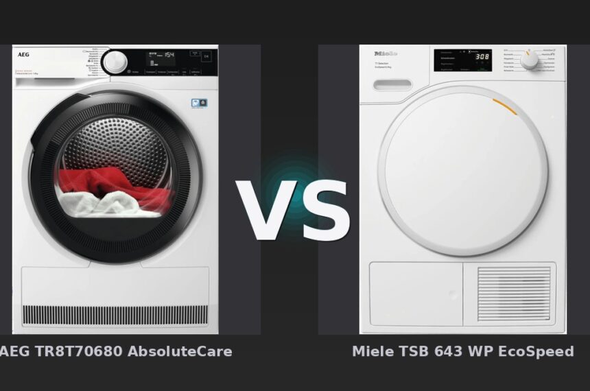 Vergleich: AEG TR8T70680 AbsoluteCare vs Miele TSB 643 WP EcoSpeed - AEG TR8T70680 AbsoluteCare vs Miele TSB 643: Der KI-Audit