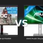 Vergleich: AOC OLED Q27G4ZDR vs ASUS ProArt Display PA24ACRV - AOC OLED Q27G4ZDR vs. ASUS ProArt PA24ACRV: Gaming trifft auf Profi – wer dominiert?