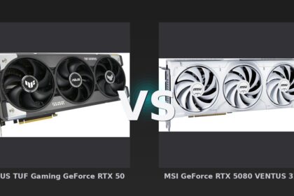 Vergleich: ASUS TUF Gaming GeForce RTX 5080 OC 16GB vs MSI GeForce RTX 5080 VENTUS 3X OC WHITE 16GB