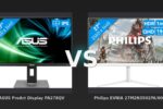 Vergleich: ASUS ProArt Display PA278QV vs Philips EVNIA 27M2N3501PA/00 - ASUS ProArt PA278QV vs. Philips EVNIA 27M2N3501PA/00 – Profi-Monitor oder Gaming-Bolide?
