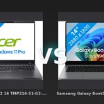 Vergleich: Acer TravelMate P2 16 TMP216-51-G2-TCO-77R7 QWERTY [Englische Tastatur] vs Samsung Galaxy Book5 Pro - 14" - Intel Core Ultra 7 - 16GB RAM/512GB SSD - Acer TravelMate P2 vs Samsung Galaxy Book5: Der KI-Audit
