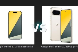Vergleich: Apple iPhone 17 256GB nebelblau vs Google Pixel 10 Pro XL 256GB porcelain - Apple iPhone 17 vs Google Pixel 10: Der KI-Audit