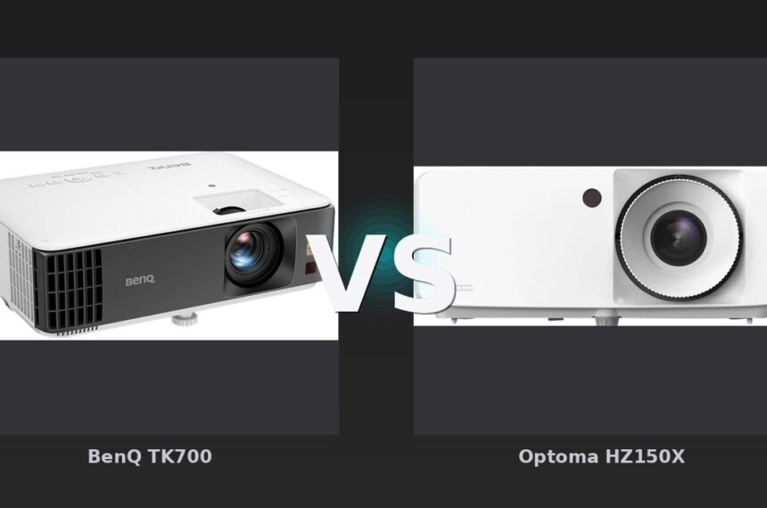 Vergleich: BenQ TK700 vs Optoma HZ150X