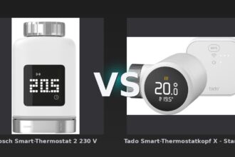 Vergleich: Bosch Smart-Thermostat 2 230 V vs Tado Smart-Thermostatkopf X - Starterset - Bosch -Thermostat 2 vs Tado -Thermostatkopf X: Der KI-Audit