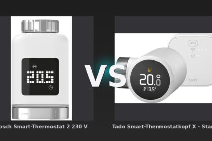 Vergleich: Bosch Smart-Thermostat 2 230 V vs Tado Smart-Thermostatkopf X - Starterset - Bosch -Thermostat 2 vs Tado -Thermostatkopf X: Der KI-Audit
