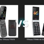 Vergleich: Bundle offer for TTfone TT970 4G with Nylon Holster Case (TTCB9) and Car Charger (TTCC) EU vs TTfone TT990 4G EU - coming soon!