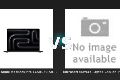 Vergleich: CTO // Apple MacBook Pro 14'' M5 10-Core CPU 10-Core GPU - Space Schwarz - NanoGlas - 16G vs Microsoft Surface Laptop Copilot+PC - 15" - Snapdragon X Elite - 16GB RAM/512 GB SSD (Platin) - Apple MacBook Pro 14 M5 vs Microsoft Surface Laptop 15: High-End-Kampf der Ökosysteme