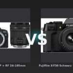 Vergleich: Canon EOS RP + RF 24-105mm vs Fujifilm X-T50 Schwarz + XF 16-50mm f/2.8-4.8 R LM WR - Canon EOS RP vs Fujifilm X-T50: Vollformat-Debatte oder APS-C-Overkill?