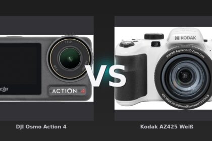 Vergleich: DJI Osmo Action 4 vs Kodak AZ425 Weiß - DJI Osmo Action vs Kodak AZ425 Weiß: Der KI-Audit
