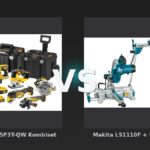 Vergleich: DeWalt DCK755P3T-QW Kombiset vs Makita LS1110F + Untergestell - DeWalt DCK755P3T-QW Kombiset vs Makita LS1110F +: Der KI-Audit