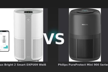 Vergleich: Duux Bright 2 Smart DXPU09 Weiß vs Philips PureProtect Mini 900 Series AC0951/13 - Duux Bright 2 vs. Philips PureProtect Mini: Kompakt-Luftreiniger im Vergleich