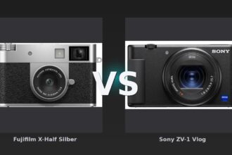 Vergleich: Fujifilm X-Half Silber vs Sony ZV-1 Vlog - Fujifilm X-Half Silber vs Sony ZV-1 Vlog: Der KI-Audit