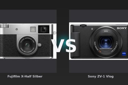 Vergleich: Fujifilm X-Half Silber vs Sony ZV-1 Vlog - Fujifilm X-Half Silber vs Sony ZV-1 Vlog: Der KI-Audit