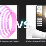 Vergleich: Govee Lightstrip S Segmented Colour Control 10 Meter vs Philips Hue A67 White 1.600 lm E27 - Govee Lightstrip S vs Philips Hue A67: Der KI-Audit