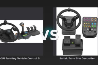 Vergleich: HORI Farming Vehicle Control System vs Saitek Farm Sim Controller