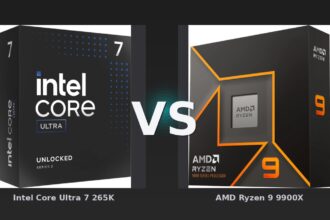 Vergleich: Intel Core Ultra 7 265K vs AMD Ryzen 9 9900X - Intel Core Ultra 7 265K vs AMD Ryzen 9 9900X