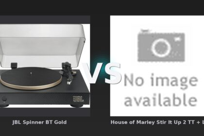 Vergleich: JBL Spinner BT Gold vs House of Marley Stir It Up 2 TT + Lautsprecher - JBL Spinner BT vs House of Marley: Der KI-Audit