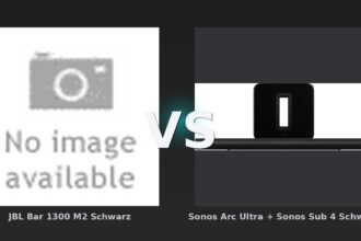 Vergleich: JBL Bar 1300 M2 Schwarz vs Sonos Arc Ultra + Sonos Sub 4 Schwarz - JBL Bar 1300 M2 vs Sonos Arc Ultra + Sub 4: Soundbar-Vergleich 2026