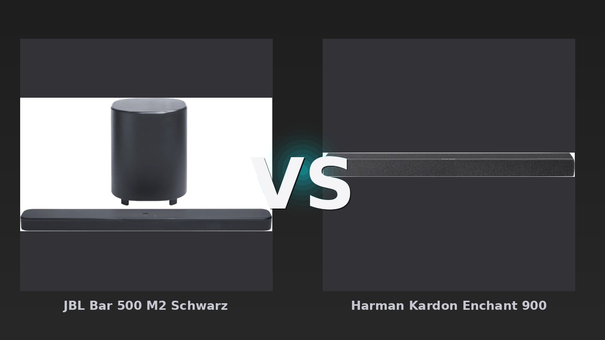 Vergleich: JBL Bar 500 M2 Schwarz vs Harman Kardon Enchant 900 - JBL Bar 500 M2 vs Harman Kardon Enchant 900: Der Soundbar-Vergleich