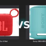 Vergleich: JBL Go 4 Rot vs Sony SRS-XB100 Blau - JBL Go 4 vs. Sony SRS-XB100: Kleine Bluetooth-Lautsprecher im Preisduell