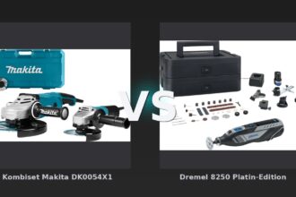 Vergleich: Kombiset Makita DK0054X1 vs Dremel 8250 - Der KI-Audit