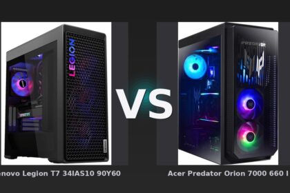 Vergleich: Lenovo Legion T7 34IAS10 90Y60080MH vs Acer Predator Orion 7000 660 IU9K85804