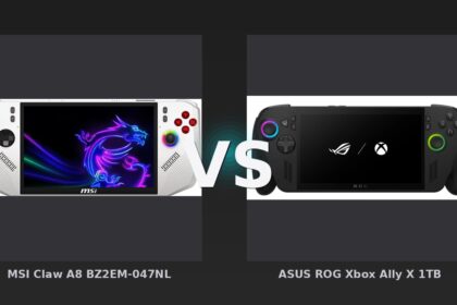 Vergleich: MSI Claw A8 BZ2EM-047NL vs ASUS ROG Xbox Ally X 1TB - MSI Claw A8 vs. ASUS ROG Ally X – Intels Herausforderer gegen AMDs etablierten Handheld