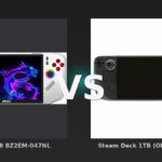 Vergleich: MSI Claw A8 BZ2EM-047NL vs Steam Deck 1TB (OLED) schwarz - MSI Claw A8 vs Steam Deck schwarz: Der KI-Audit