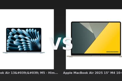 Vergleich: Macbook Air 13'' M5 - Himmelblau - 2026 - M5-10-10 - 16GB - 1TBSSD vs Apple MacBook Air 2025 15" M4 10-Core CPU | 10-Core GPU 512 GB SSD 16 GB polarstern - Macbook Air 13'' vs Apple MacBook Air: Der KI-Audit