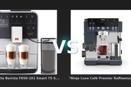 Vergleich: Melitta Barista F850-101 Smart TS Silber vs "Ninja Luxe Café Premier Kaffeemaschine - Cyber Space ES601EUCY" - Melitta Barista F850 vs Ninja Luxe Café Premier: Preis-Leistungs-Kampf unter Vollautomaten